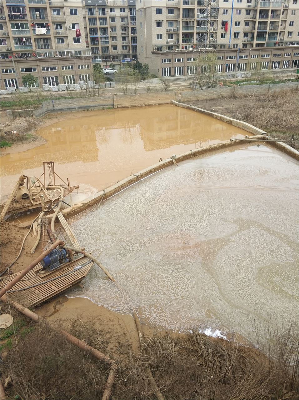 阿拉尔沉淀池淤泥清理-厂区废水池淤泥清淤