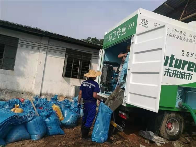 阿拉尔工业污泥压干处理